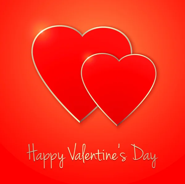 Fijne Valentijnsdag.. — Stockvector