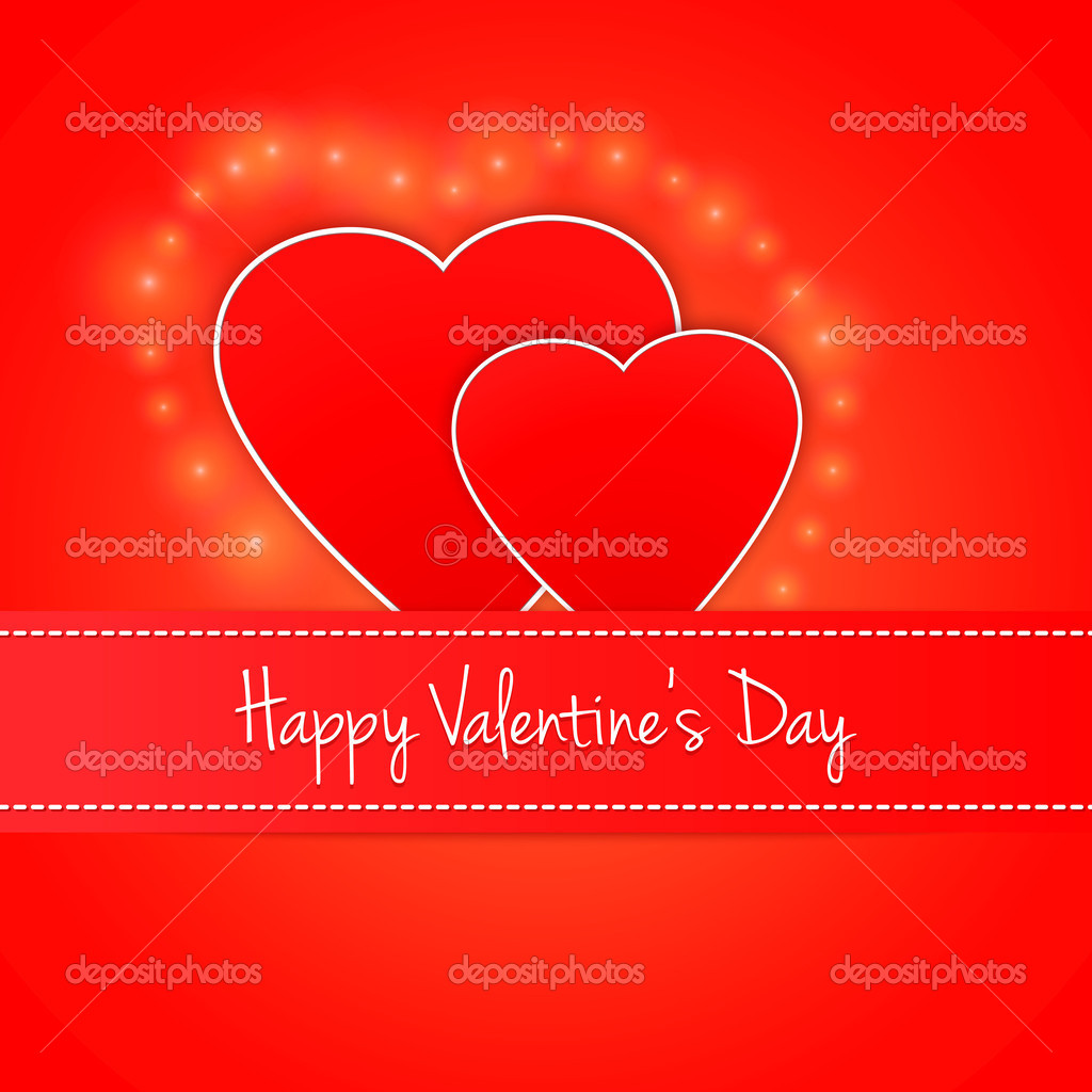 Feliz día de San Valentín. Vector de stock por ©GarryKillian_ 46661893, image size:1024x1024
