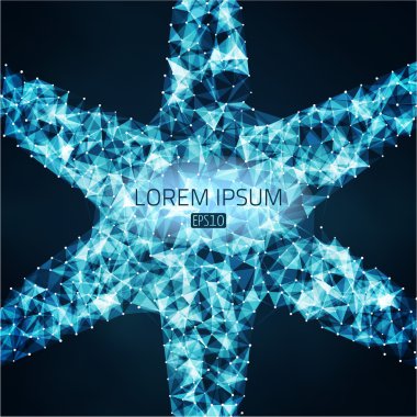 Soyut vektör arkaplanı.