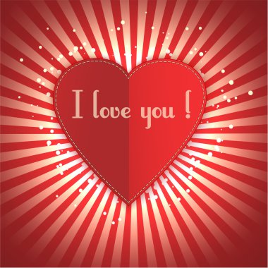 davetiye. Sevgililer günün kutlu olsun.