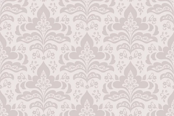 Damasco elemento padrão sem costura. Vetor floral damasco ornamento vintage ilustração. — Vetor de Stock