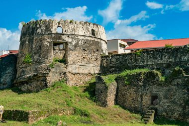 Taş Şehir Müslüman Kalesi Kulesi. Zanzibar, Tanzanya