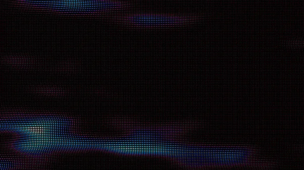 Vagues Points Colorés Données Numériques Éclaboussure Tableau Points Futuriste Lisse — Image vectorielle