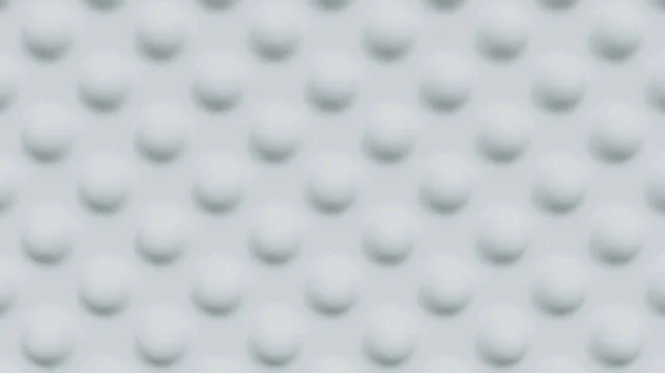 White Background Embossing Spheres Plastic Extrusion Render Illustration — Zdjęcie stockowe