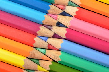 Coloured pencils clipart