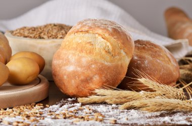 ev yapımı ekmek sahne