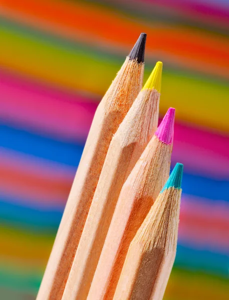 CMYK pencils — Stock Photo, Image