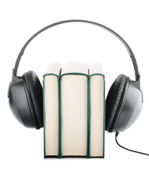 Libros de audio — Foto de Stock