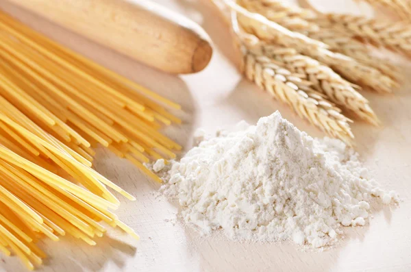 Homemade pasta scene — Stock Photo, Image