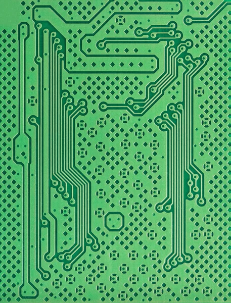 Fechar os circuitos informáticos — Fotografia de Stock