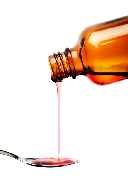 Cough medicine — Stock Photo, Image