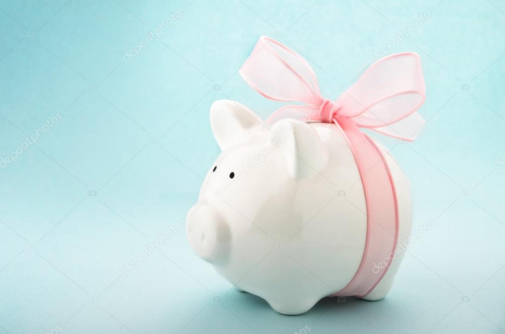 Piggy bank gift of money