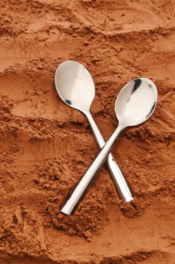 Cocoa spoons clipart