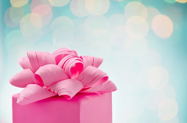 Gift wrapped present Stock Picture