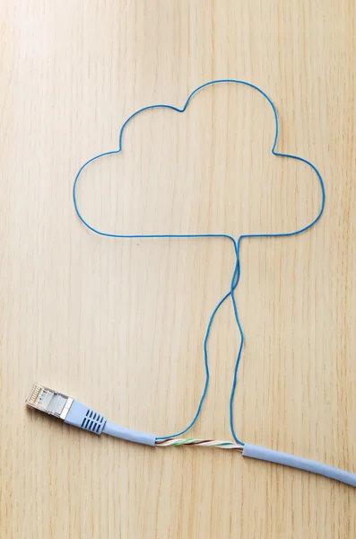 Cloud computing — Stockfoto