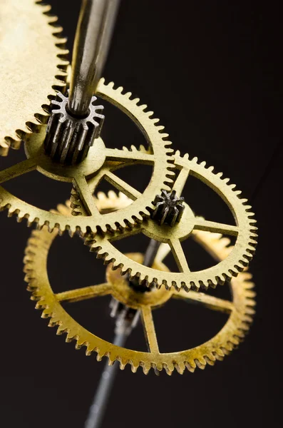 Gears mechanism, macro view — Stock Photo, Image