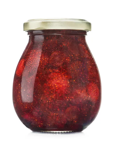 Aardbeienjam — Stockfoto