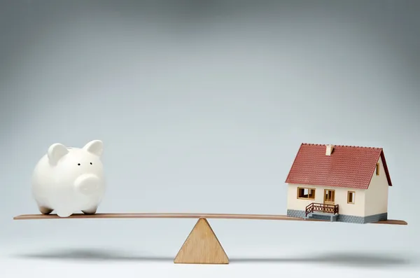 房屋贷款市场 — 图库照片