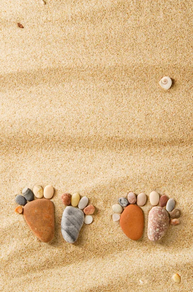 Piedi felici — Foto Stock