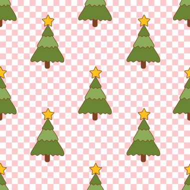 70 'lerde, arka planda hippi modası geçmiş ladin desenleri vardı. Kumaş, duvar kağıdı, ambalaj veya ambalaj kağıdı için klasik vektör.