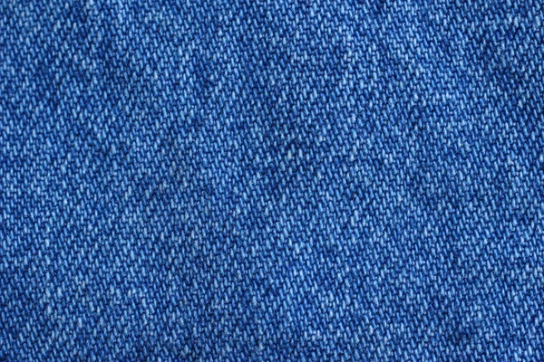 Texture tissu jeans bleu — Photo