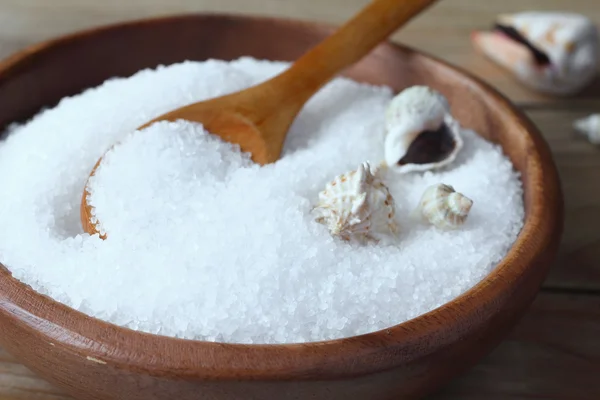 Natural sea salt — Stock Photo, Image