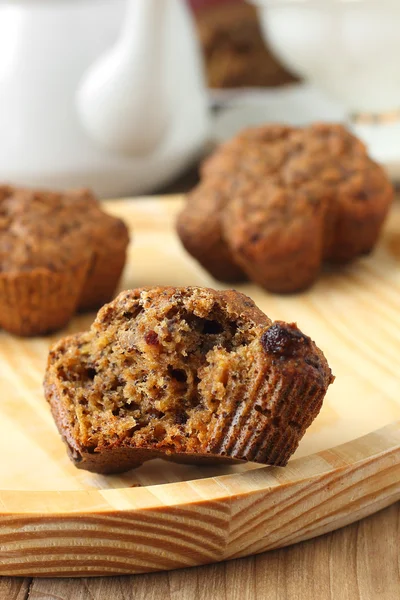 Muffin vegani con semi di papavero — Foto Stock