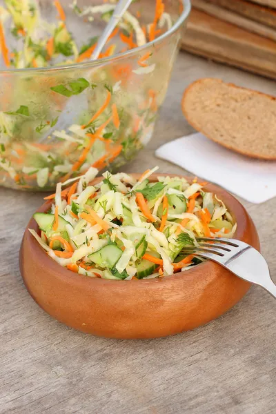 Vitkål sallad — Stockfoto