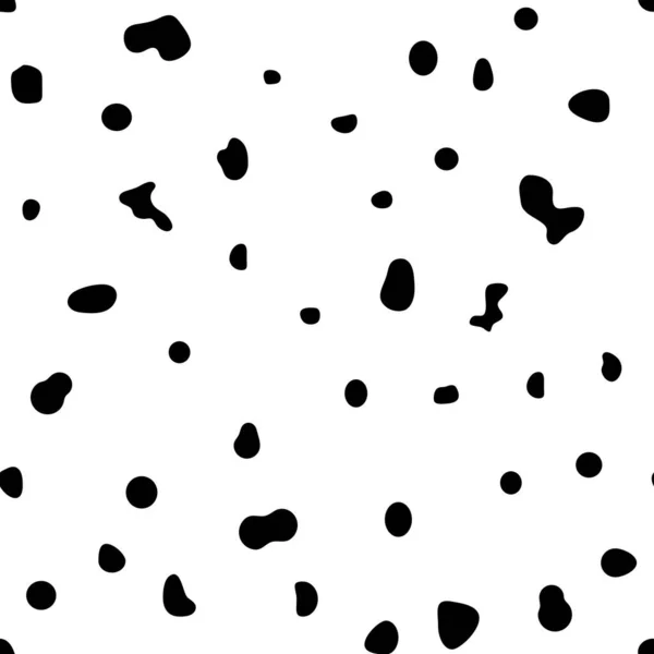 Αυτό Είναι Ένα Dalmatian Δέρμα Σκύλου Patter Διάνυσμα Αυτό Διάνυσμα — Διανυσματικό Αρχείο