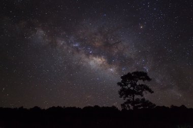 Samanyolu phu hin rong kla Milli Park, phitsanulok Tayland