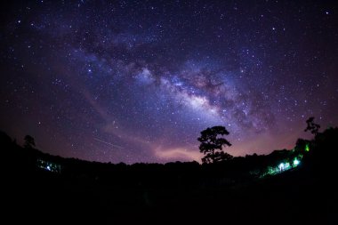 Samanyolu phu hin rong kla Milli Park, phitsanulok Tayland