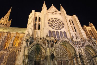Fransa, Eure et Loir, Chartres, Notre Dame de Chartres Katedrali