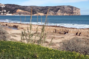 Javea plajı Valencia İspanya