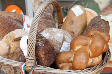 Typical breads of Hungary Budapest
