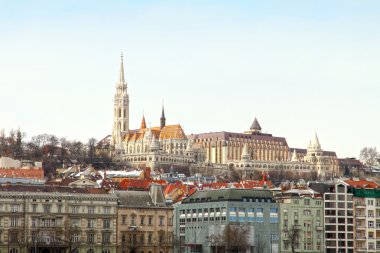 Matthias kilisede buda castle Budapeşte, Macaristan