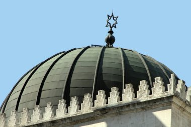 Hungarian grand synagogue or The Dohany Street Synagogue. Budape