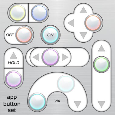 app düğmeleri uygulamanız için ayarla