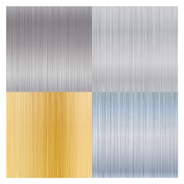 farklı renk varyasyonları - altın, gümüş, metal metal doku