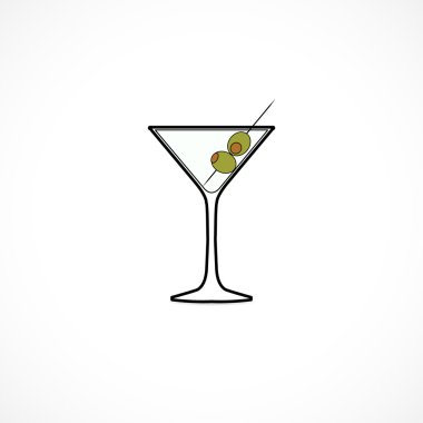 Martini kadehi, simgesi