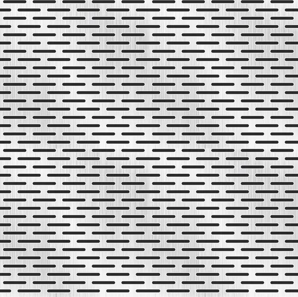 Perforated metal texture, seamless pattern — Stock Photo, Image