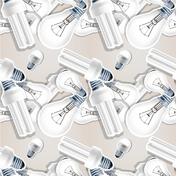 Stora smidig konsistens av glödlampor för din design — Stockfoto