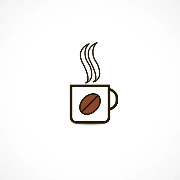 Filiżanka ikony kawy — Zdjęcie stockowe