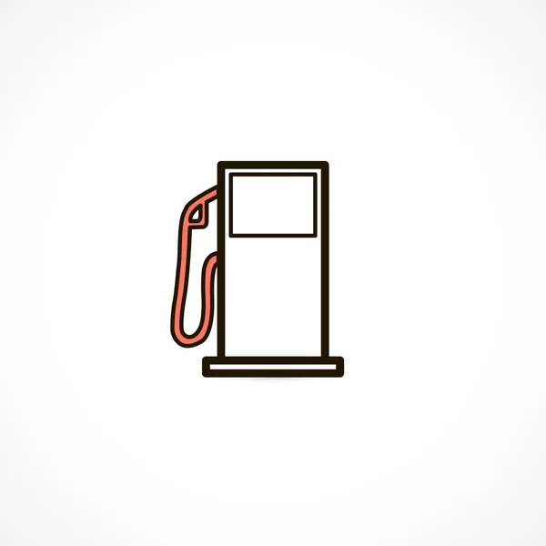 Gas station pictogram — Stockfoto