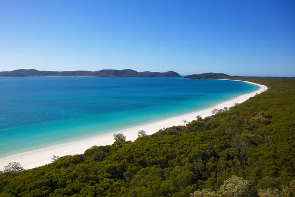 Велика пляж Whitsundays — стокове фото