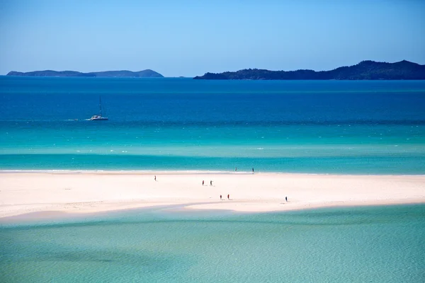 Whitehaven strand whitsundays — Stockfoto