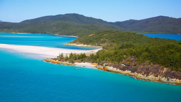 Whitsunday island hill inlopp — Stockfoto