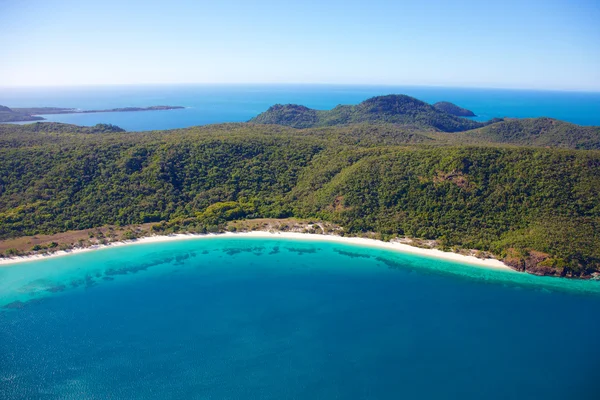 Tropical Whitehaven Beach Gran Barrera de Coral —  Fotos de Stock