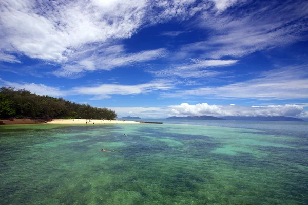 Groene eiland cairns — Stockfoto