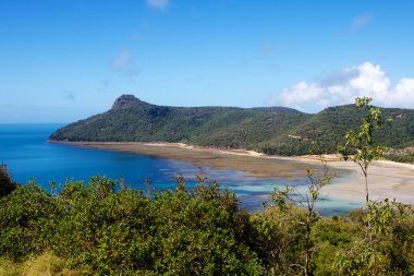 Hamilton Island beach büyük Set Resifi