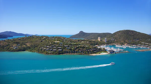 Hamilton island resort Μεγάλο Κοραλλιογενές Φράγμα — Φωτογραφία Αρχείου